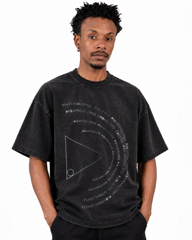 Pagan Language PREApocalypse T Shirt Close Up